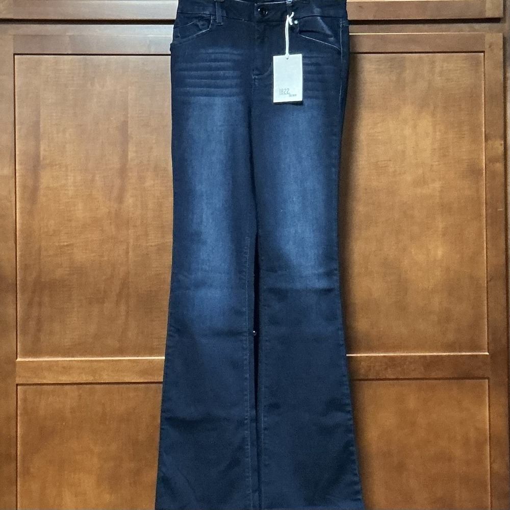 1822 Denim Better Butter Jeans Womens 8/29 High Rise Slim Boot Dark Wash NWT